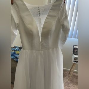 White Vintage themed dress